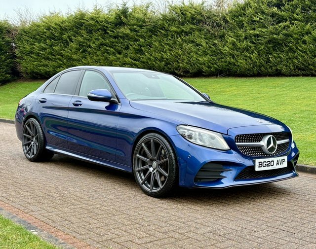 Mercedes-Benz C Class 2.0 C300d Amg Line Blue