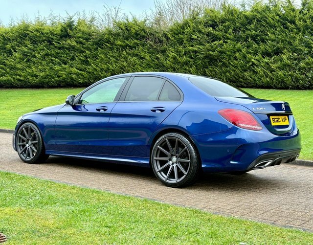 Mercedes-Benz C Class 2.0 C300d Amg Line BG20AVP Blue #6