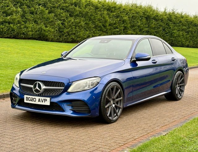 Mercedes-Benz C Class 2.0 C300d Amg Line BG20AVP Blue #2
