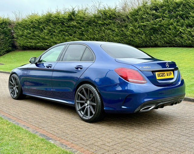 Mercedes-Benz C Class 2.0 C300d Amg Line BG20AVP Blue #4