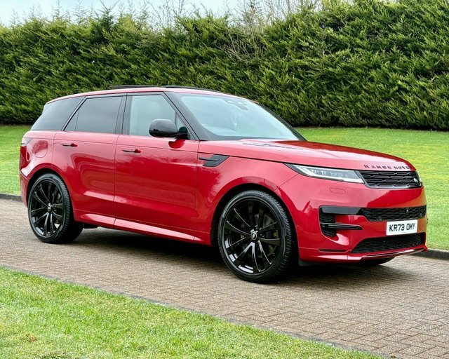 Land Rover Range Rover Sport 3.0 D300 Mhev Dynamic KR73OMY Red #3