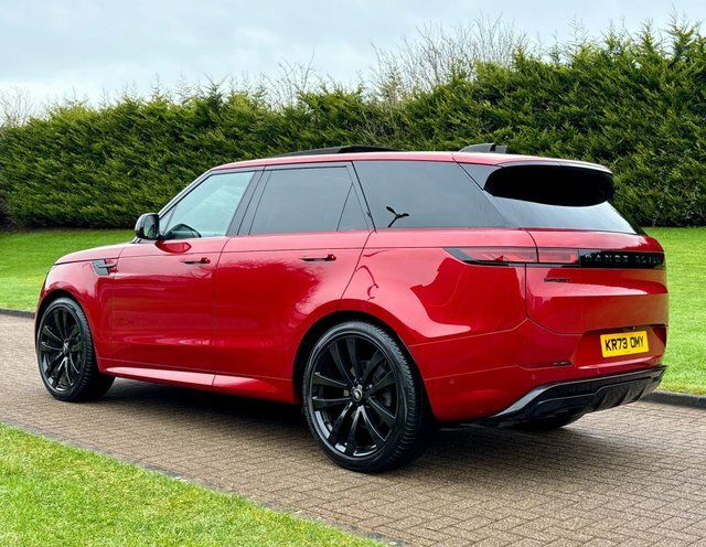 Land Rover Range Rover Sport 3.0 D300 Mhev Dynamic KR73OMY Red #4
