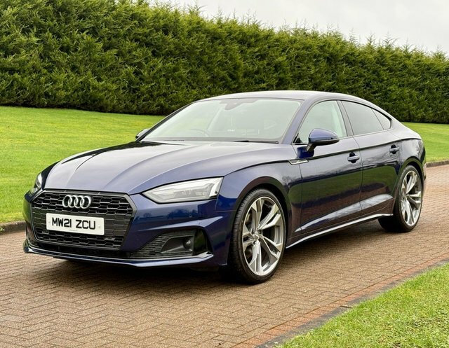 Audi A5 2.0 Tdi 35 Sport MW21ZCU Blue #2