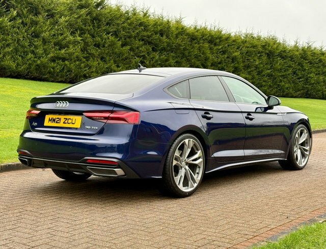 Audi A5 2.0 Tdi 35 Sport MW21ZCU Blue #3
