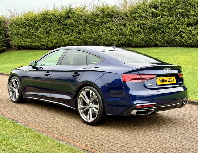 Audi A5 2.0 Tdi 35 Sport MW21ZCU Blue #4