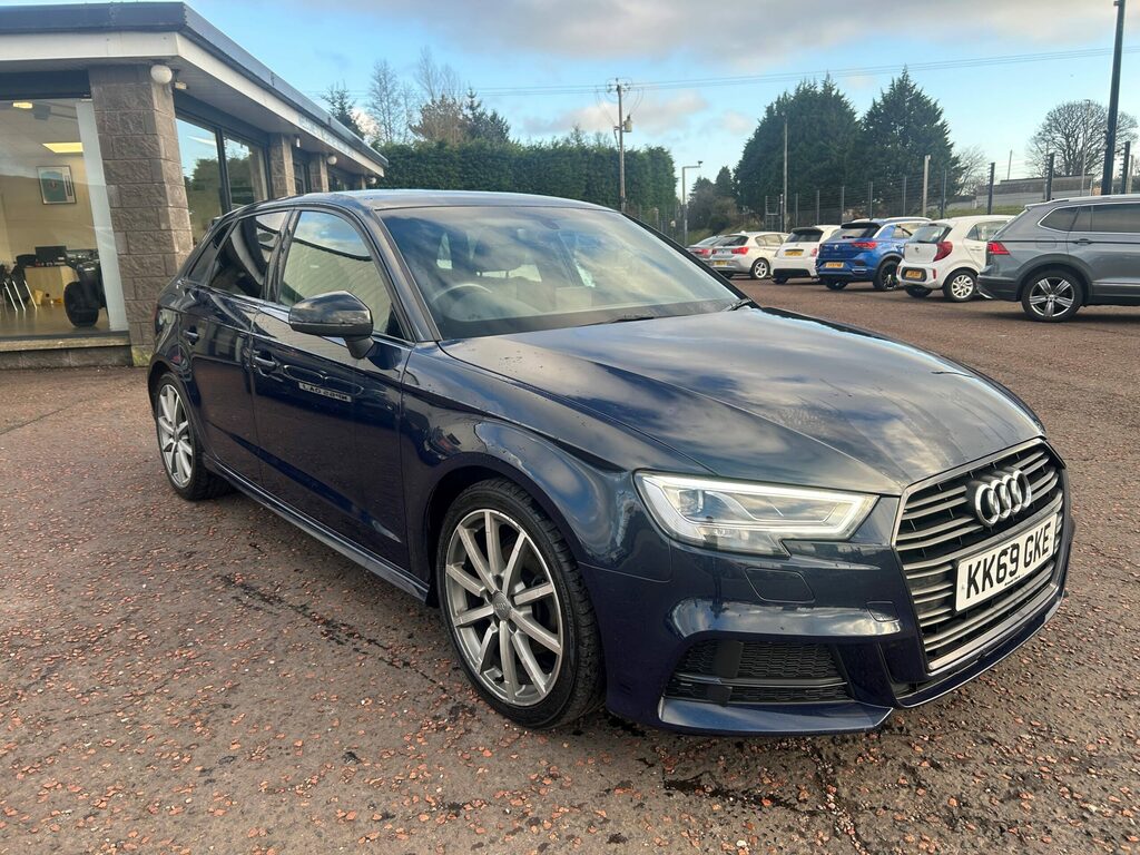 Audi A3 30 Tdi 116 Black Edition Blue