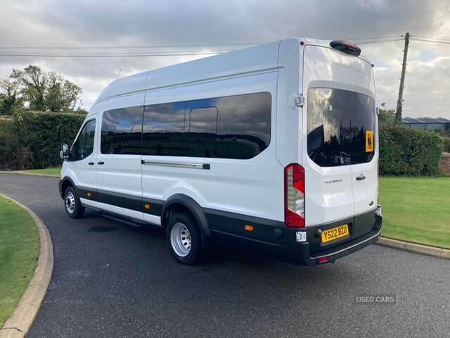 Ford Transit Custom 2.0 Ecoblue 130Ps H3 17 Seater Leader YS22BZU White #6