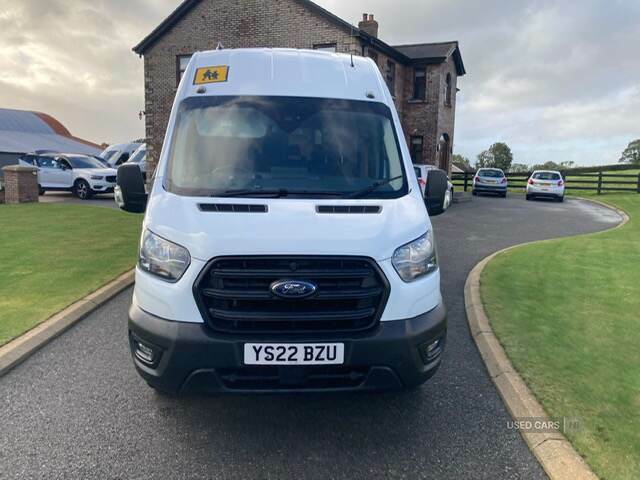 Ford Transit Custom 2.0 Ecoblue 130Ps H3 17 Seater Leader YS22BZU White #3