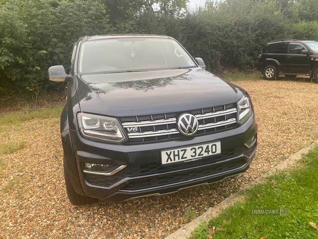 Volkswagen Amarok D Cab Pick Up Highline 3.0 V6 Tdi 204 Bmt 4M XHZ3240 Blue #3