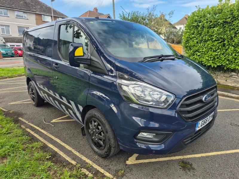 Ford Transit Custom 2.0 Ecoblue 130Ps Low Roof Trend Van - 2018 68 Blue