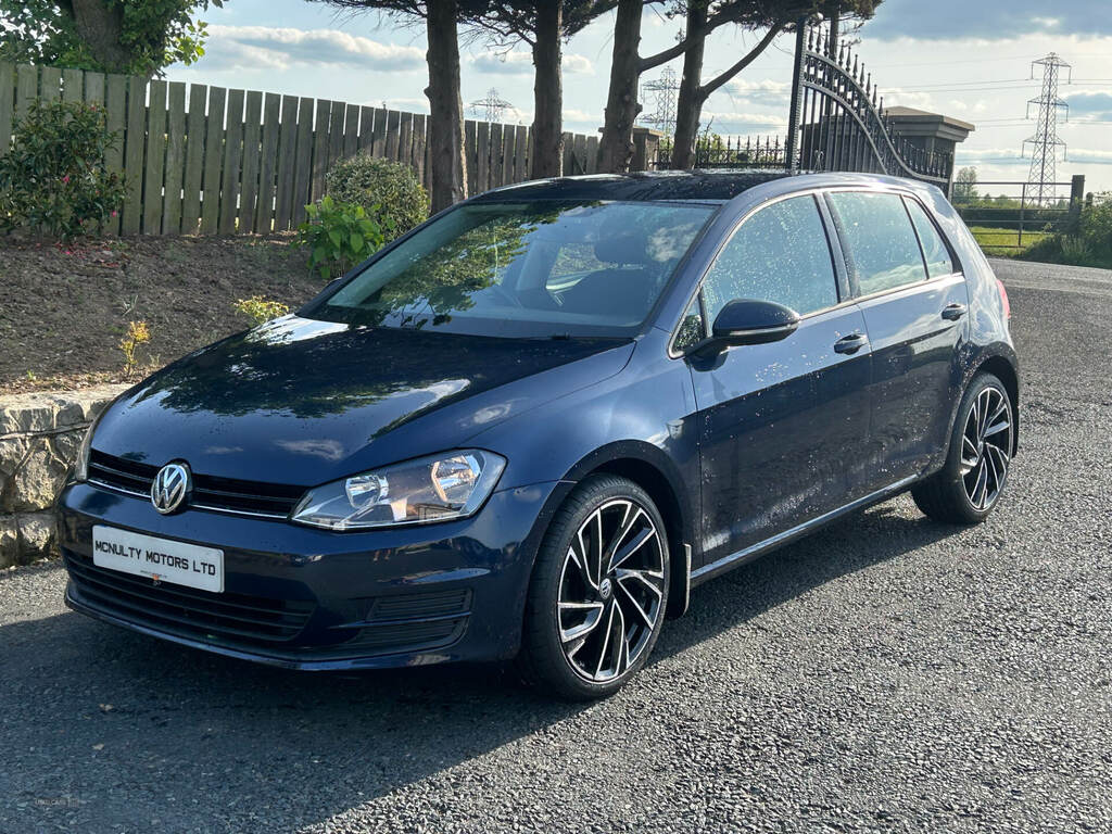 Volkswagen Golf 1.6 Tdi 110 S GD16UJR Blue #4