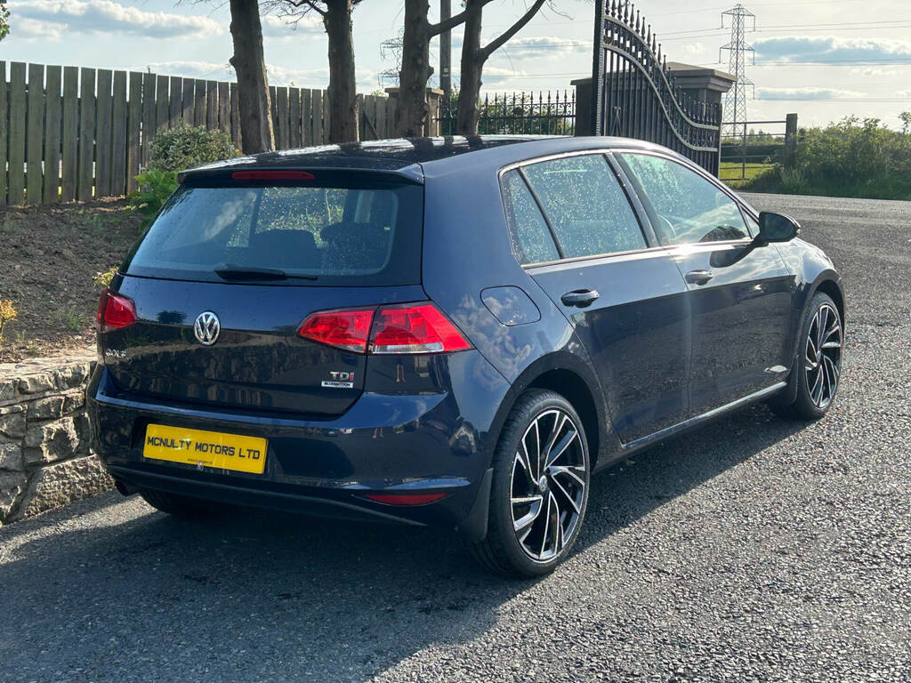 Volkswagen Golf 1.6 Tdi 110 S GD16UJR Blue #3
