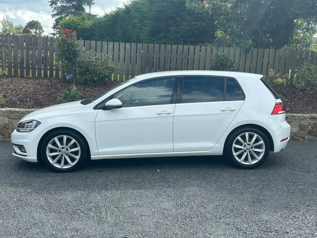 Volkswagen Golf 2.0 Tdi Gt YJ17RCH White #2