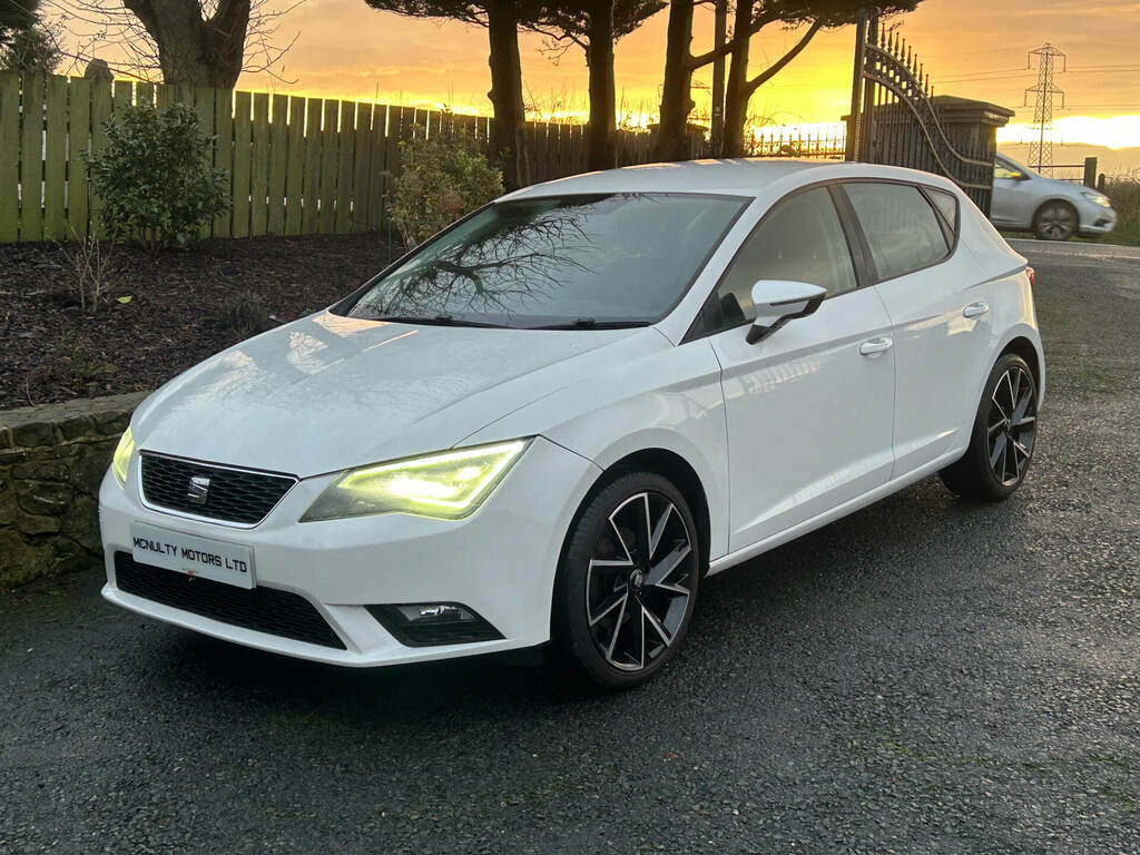 Seat Leon 1.6 Tdi 110 Se Technology Pack DC15FBY White #4