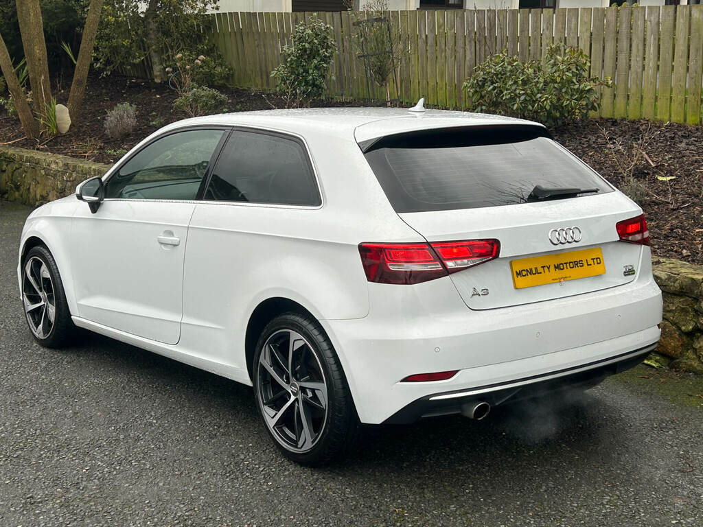 Audi A3 1.6 Tdi Sport EO66BNK White #6