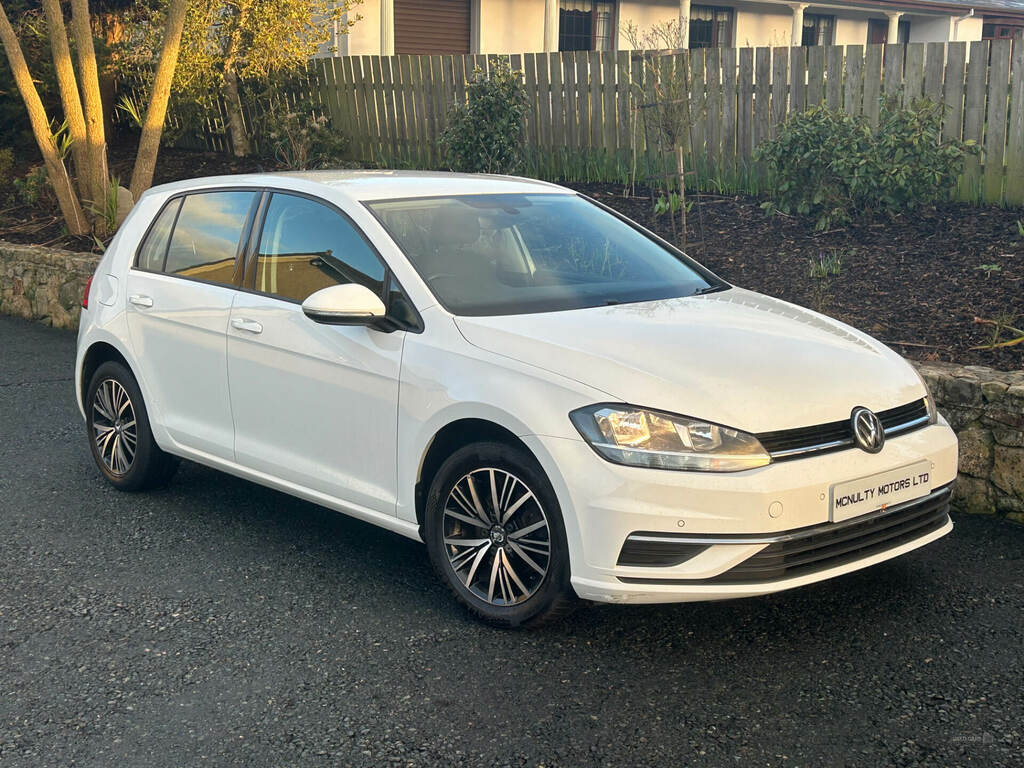 Volkswagen Golf 1.6 Tdi Se Nav White