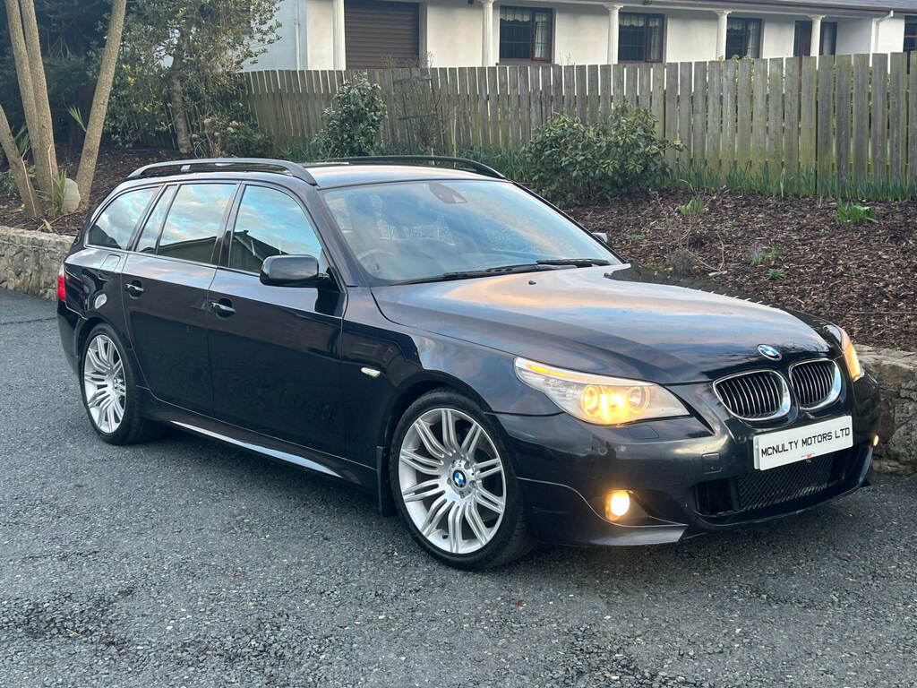 BMW 5 Series 535D M Sport Step Black
