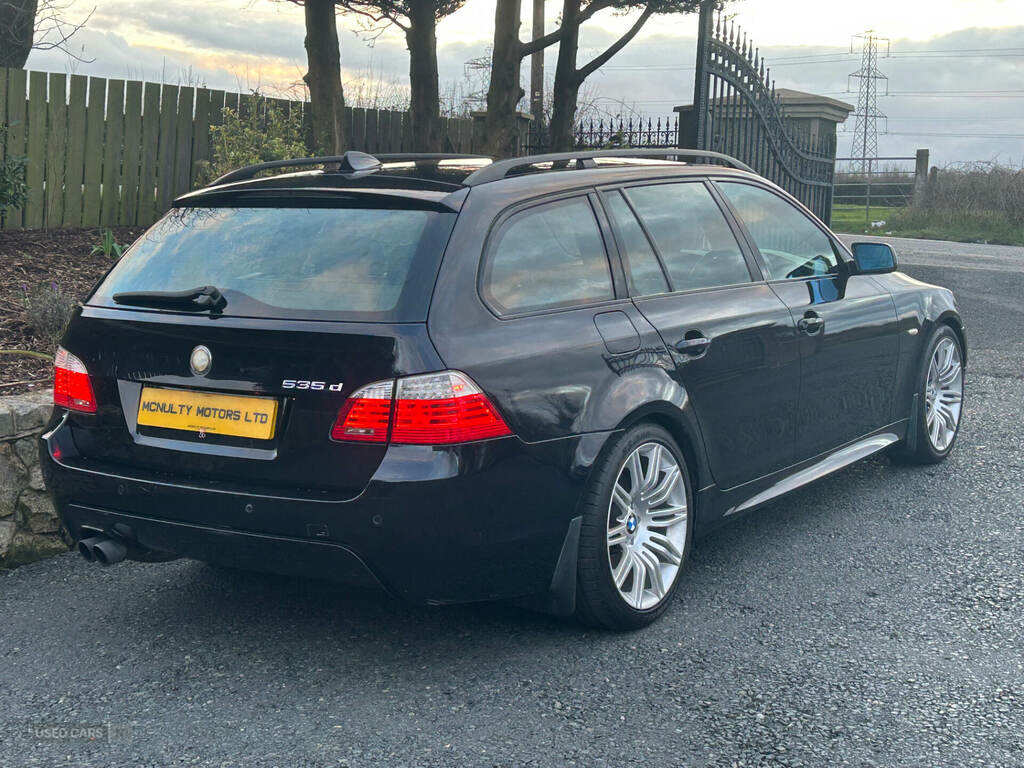 BMW 5 Series 535D M Sport Step Black #3