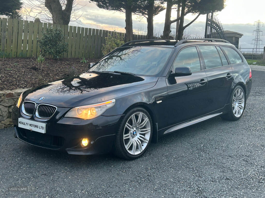 BMW 5 Series 535D M Sport Step Black #4