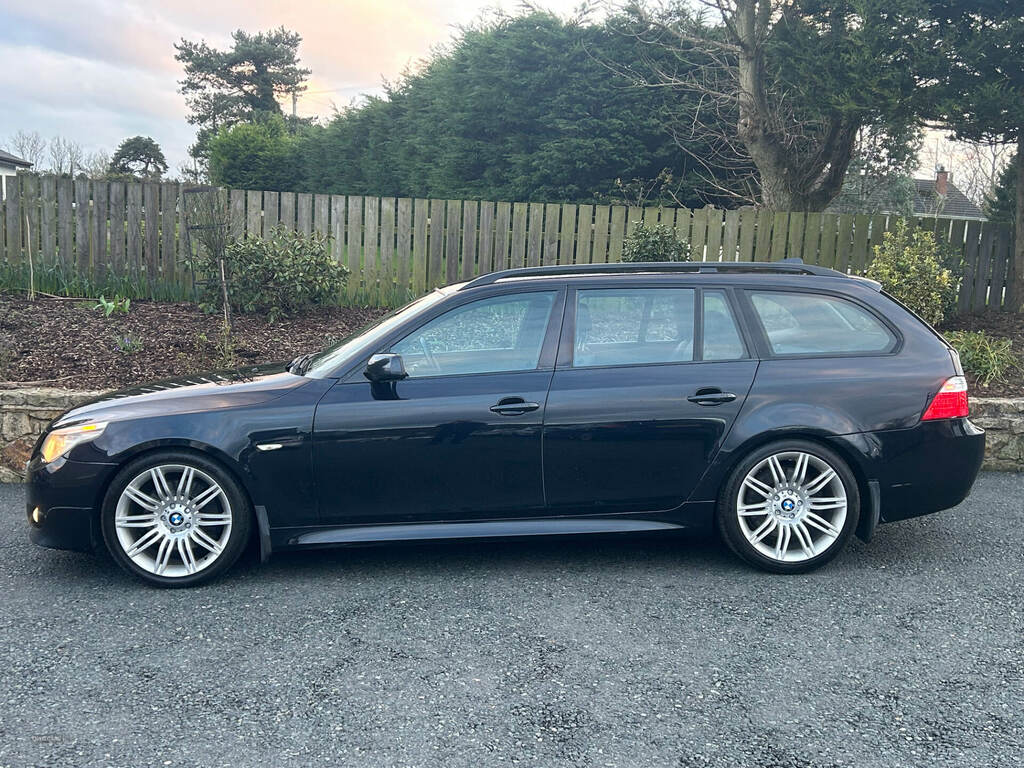 BMW 5 Series 535D M Sport Step Black #5