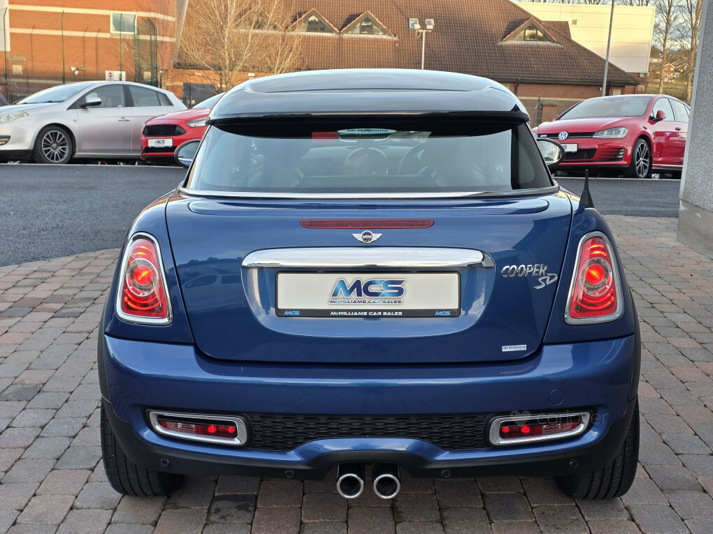 Mini Coupe Cooper Sd Blue #4