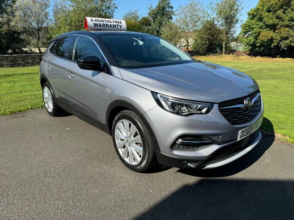Vauxhall Grandland X Suv 1.2 Turbo Elite Nav Euro 6 Ss 201969 Grey