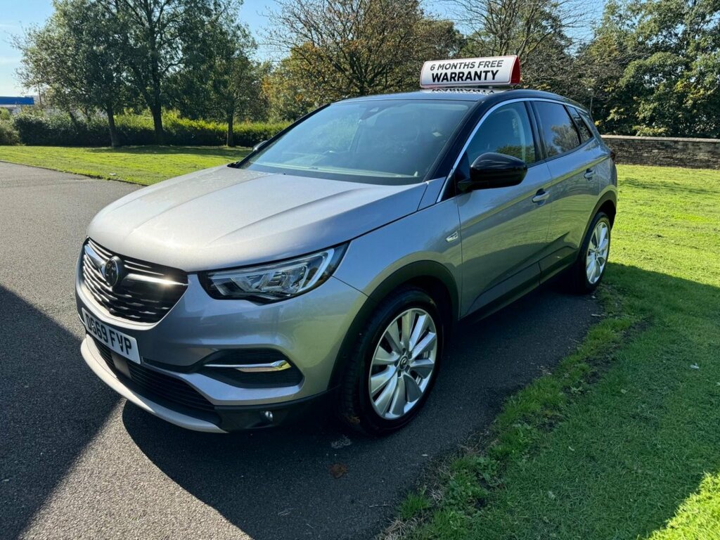 Vauxhall Grandland X Suv 1.2 Turbo Elite Nav Euro 6 Ss 201969 DS69FVP Grey #3