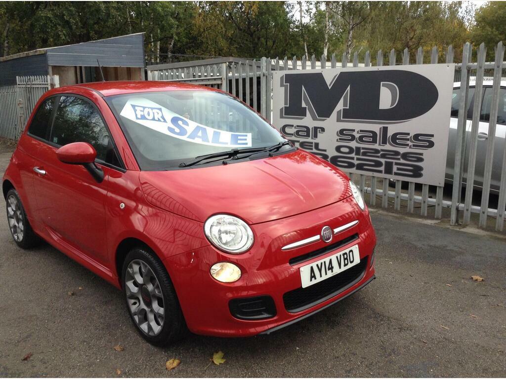 Fiat 500 1.2 S Euro 6 S S Red