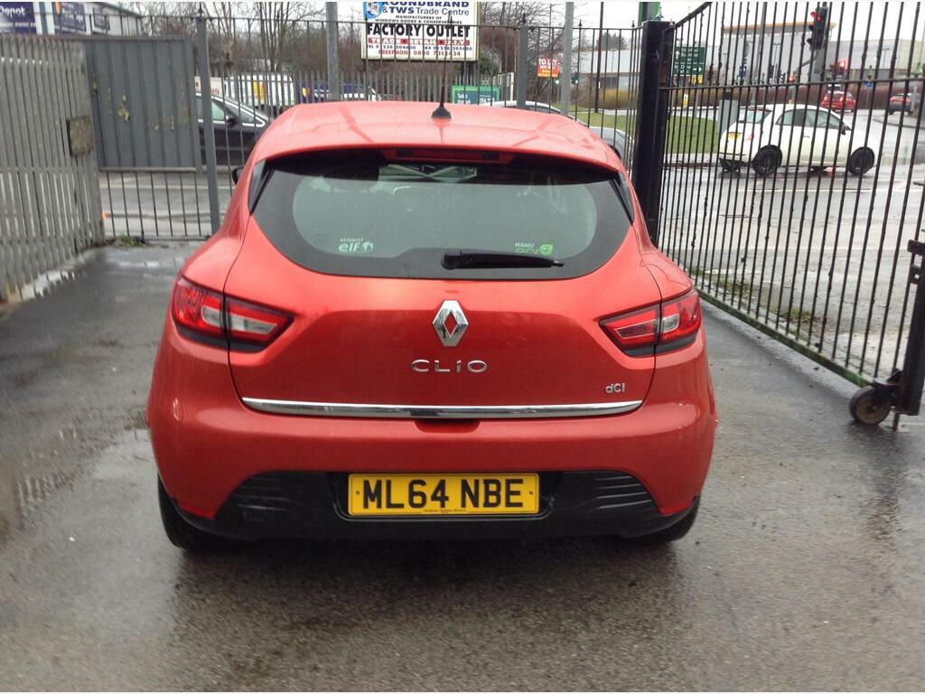 Renault Clio 1.5 Dci Dynamique Medianav Euro 5 S S Red #5