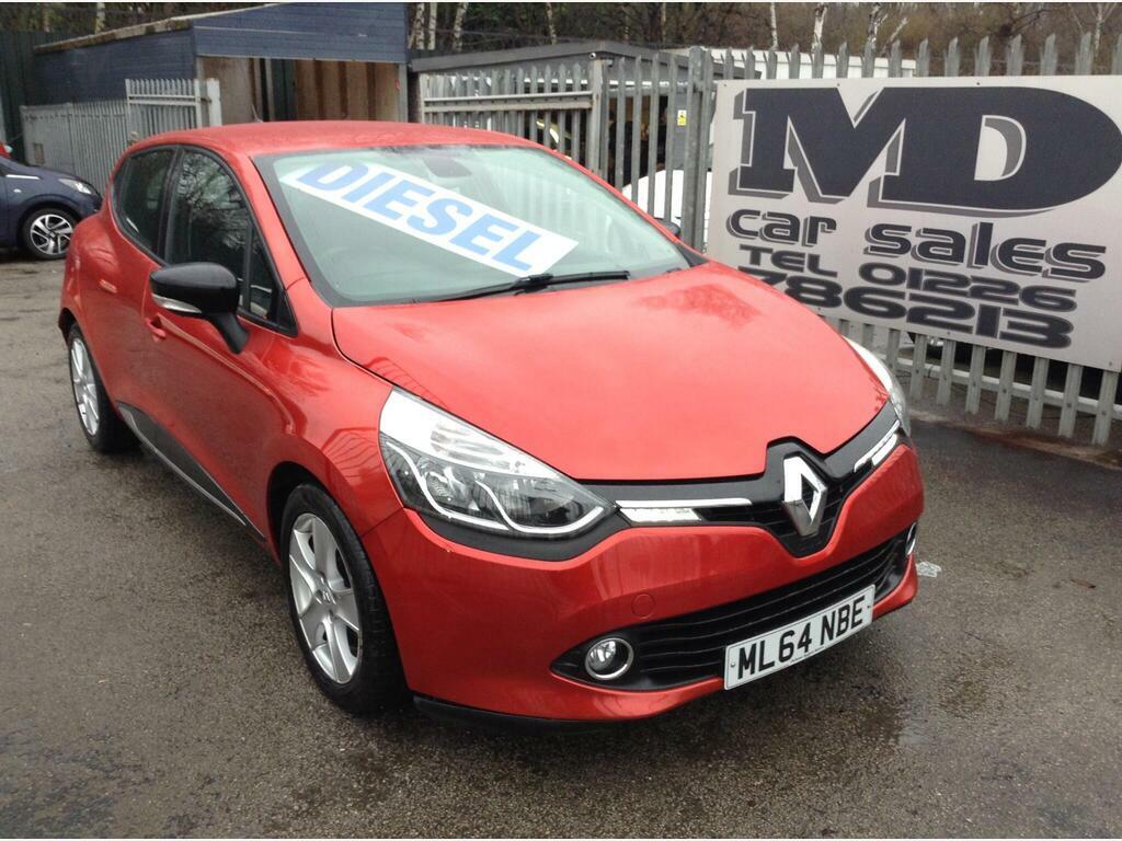 Renault Clio 1.5 Dci Dynamique Medianav Euro 5 S S Red