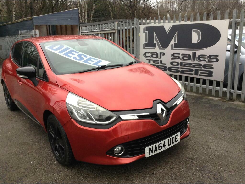 Renault Clio 1.5 Dci Dynamique Medianav Euro 5 S S Red