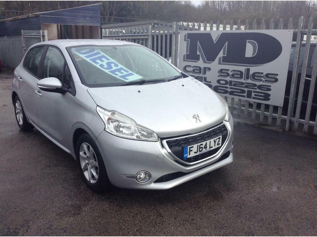 Peugeot 208 1.4 Hdi Active Euro 5 Silver