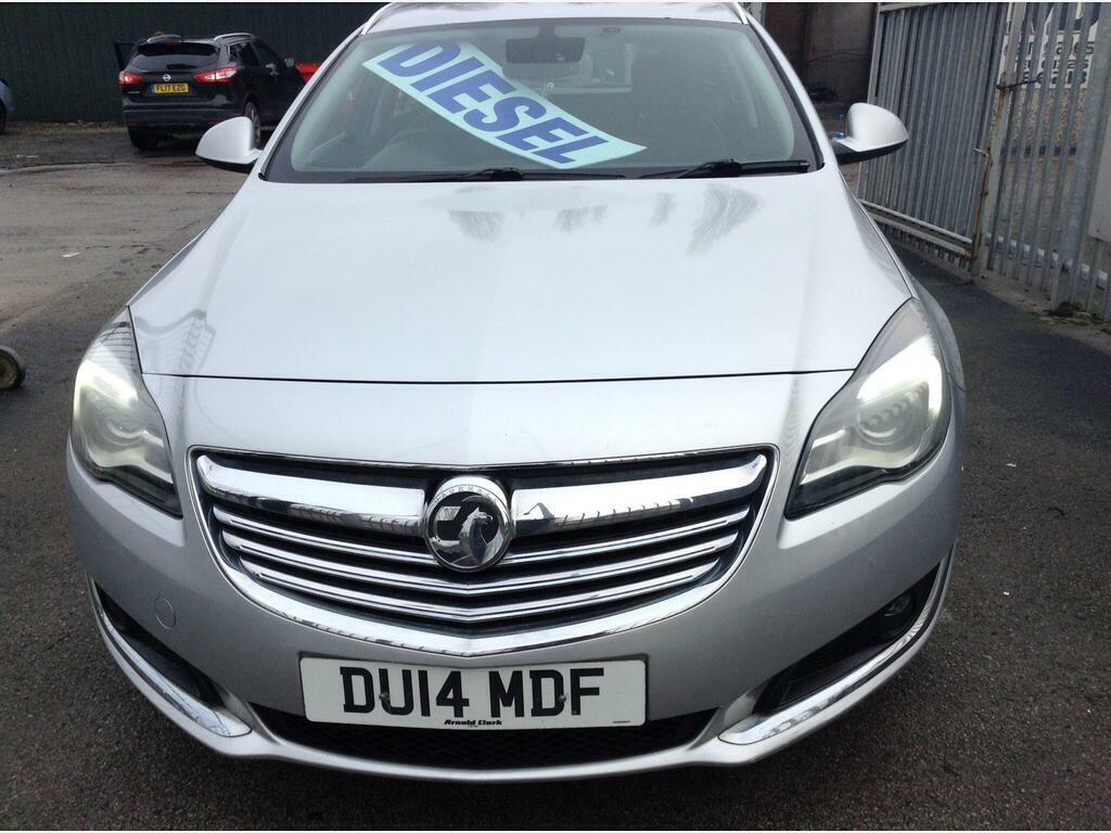 Vauxhall Insignia 2.0 Cdti Ecoflex Tech Line Sports Tourer Euro 5 S DU14MDF Silver #2