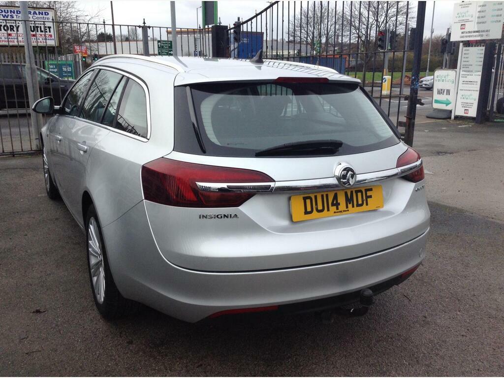 Vauxhall Insignia 2.0 Cdti Ecoflex Tech Line Sports Tourer Euro 5 S DU14MDF Silver #4