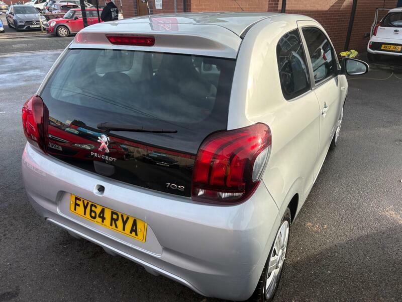 Peugeot 108 1.0-Vti-active-euro-5-3dr-euro-5 FY64RYA Silver #5