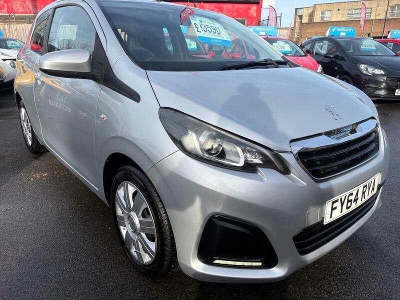Peugeot 108 1.0-Vti-active-euro-5-3dr-euro-5 Silver