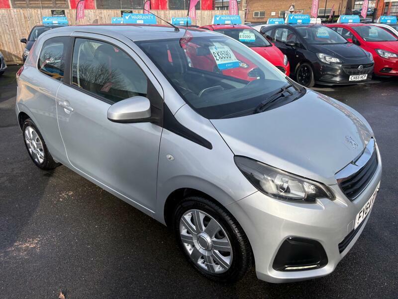 Peugeot 108 1.0-Vti-active-euro-5-3dr-euro-5 FY64RYA Silver #2