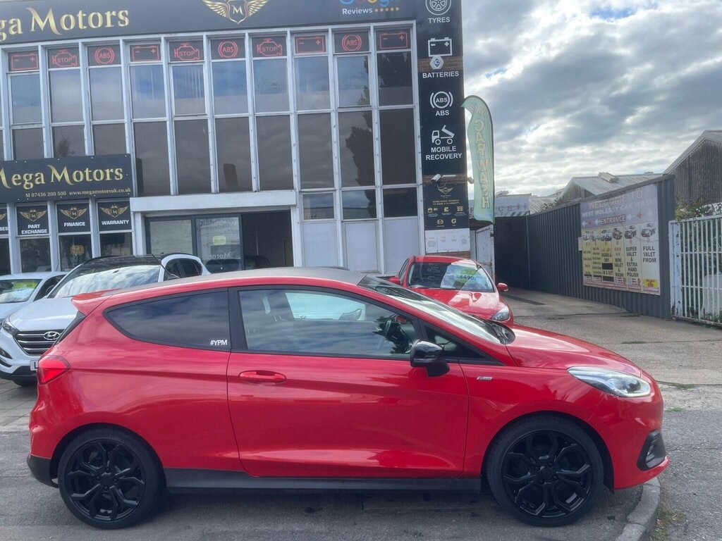 Ford Fiesta Hatchback 1.0T Ecoboost St-line Euro 6 Ss GD68YSE Red #3