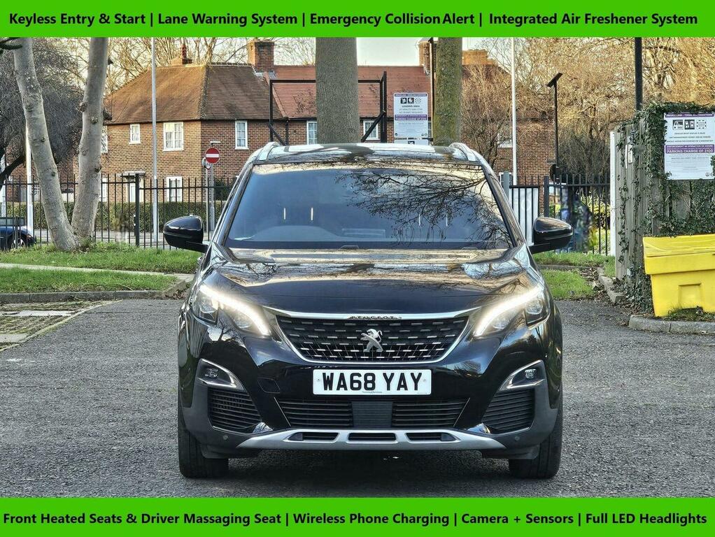 Peugeot 3008 1.2 Puretech Gt Line Euro 6 Ss 201868 WA68YAY Black #2