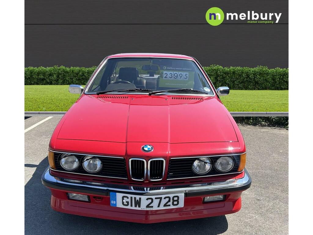 BMW 6 Series 635 Csi 3.4 Saloon Saloon Aut Red #2