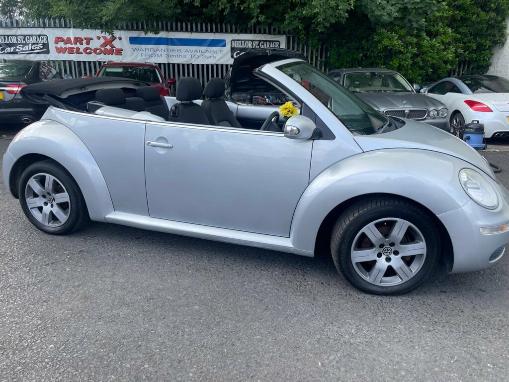 Volkswagen Beetle 1.6 Cabriolet Euro 4 102 Ps Silver #4