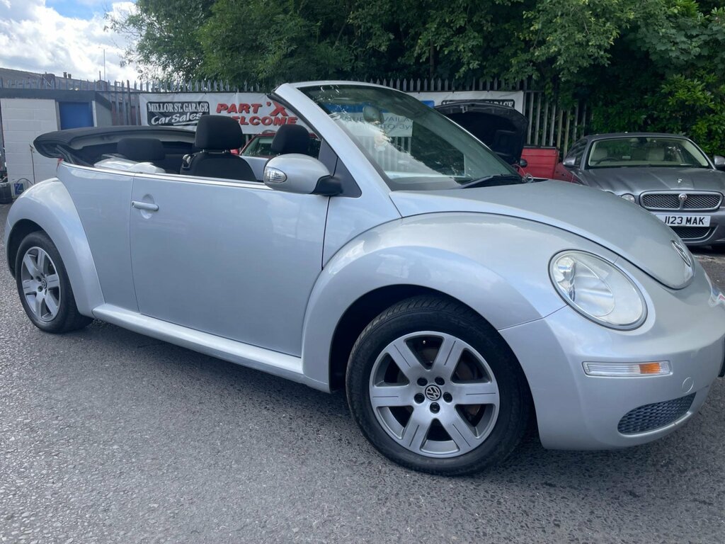Volkswagen Beetle 1.6 Cabriolet Euro 4 102 Ps Silver #3