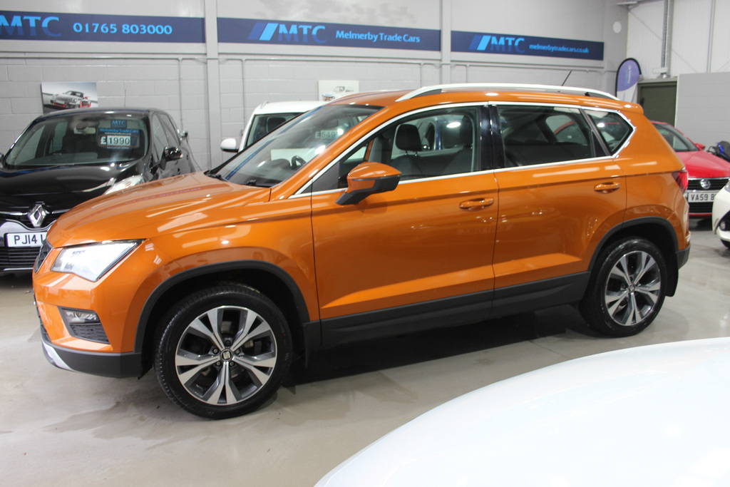 Seat Ateca Se Tech Ecomotive Tsi PX67XLN Orange #4