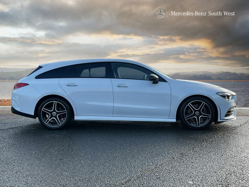 Mercedes-Benz CLA Class Estate White #3