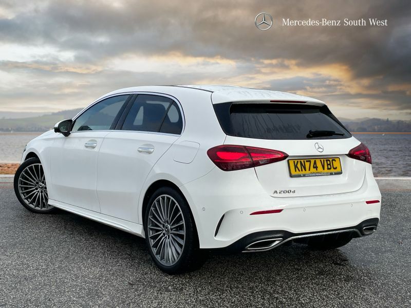Mercedes-Benz A Class Hatchback KN74VBC White #2
