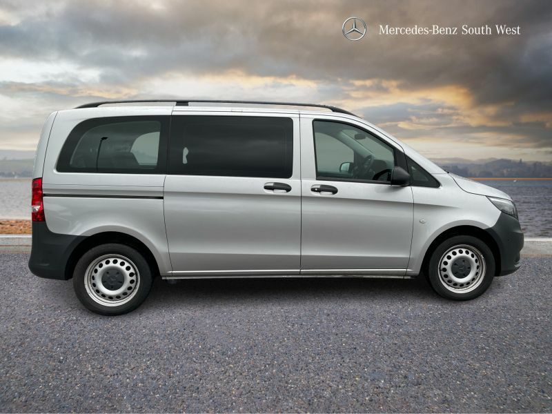 Mercedes-Benz Vito 2.1 114 Cdi Bluetec Pro Tourer Rwd L1 Euro 6 S S Silver #6
