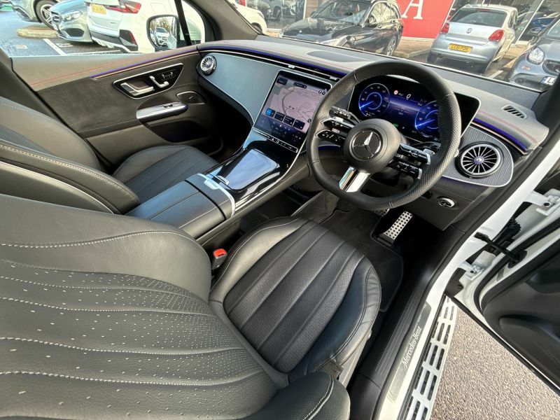 Mercedes-Benz EQE Suv KM24VKT White #5