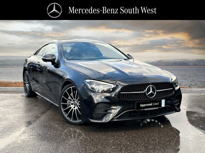 Mercedes-Benz E Class Coupe Black