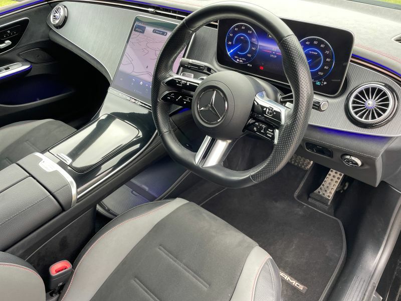 Mercedes-Benz EQE Saloon KO23HWX Black #5
