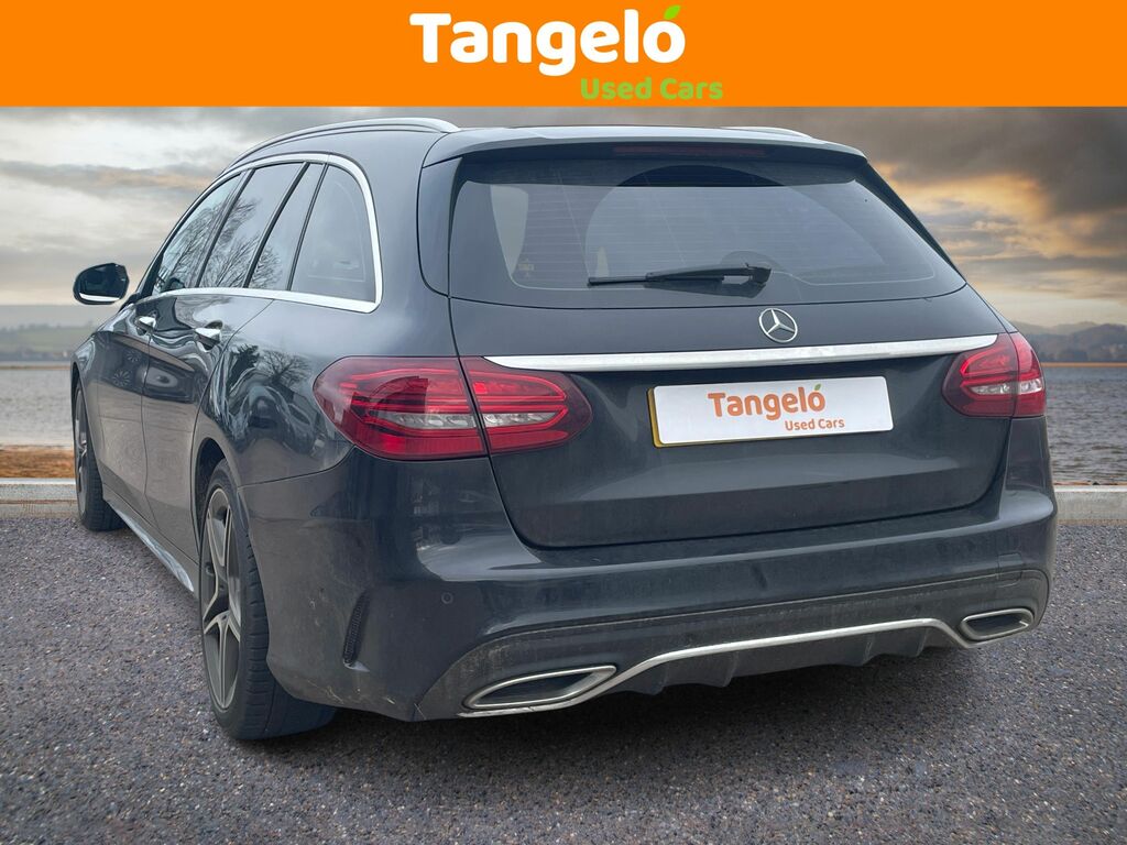 Mercedes-Benz C Class 2.0 C220d Amg Line Premium Plus G-tronic Euro 6 RJ19ZHW Black #2